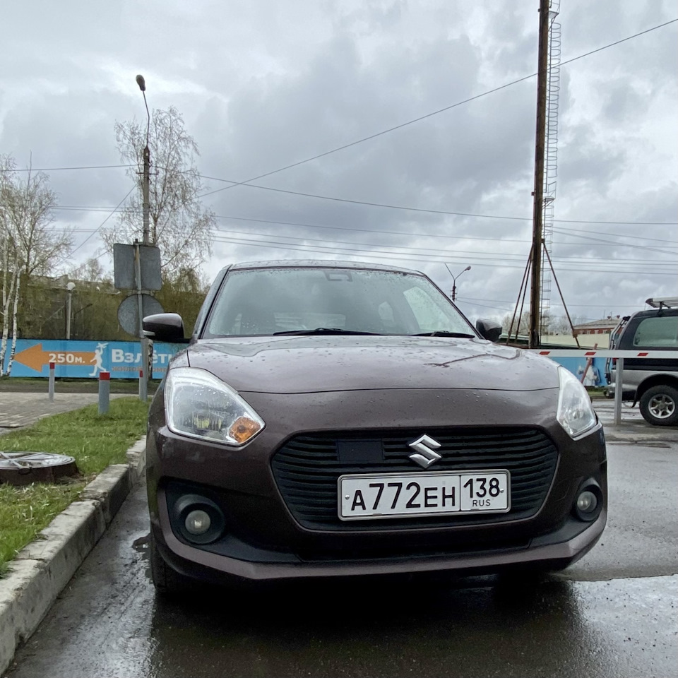 Про номера без флага, или другие варианты тюнинга — Suzuki Swift (4G), 1,2  л, 2017 года | стайлинг | DRIVE2