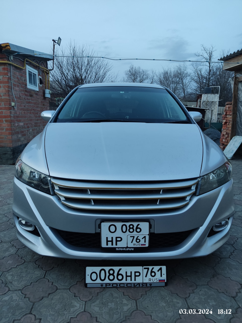 Номера — Honda Stream, 1,8 л, 2009 года | фотография | DRIVE2