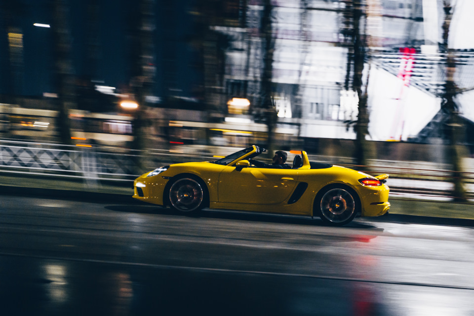 Поездка в Сочи 2023 — Porsche 718 Boxster (Typ 982), 2,5 л, 2021 года ...