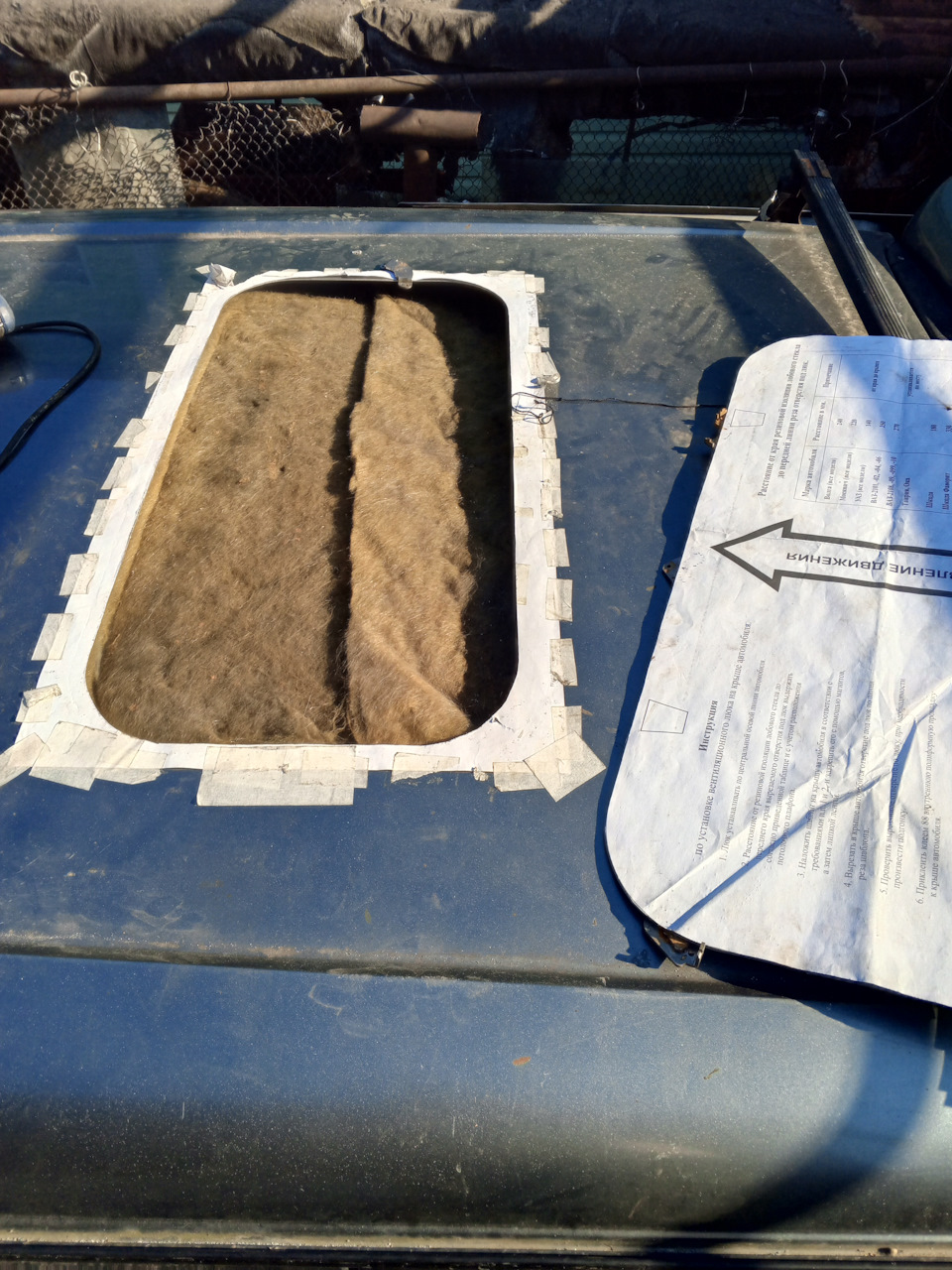 Сделал прорез болгаркой так чтобы диск прошёл на сквозь, затем выпелил лобзиком. — Lada 2120 Надежда