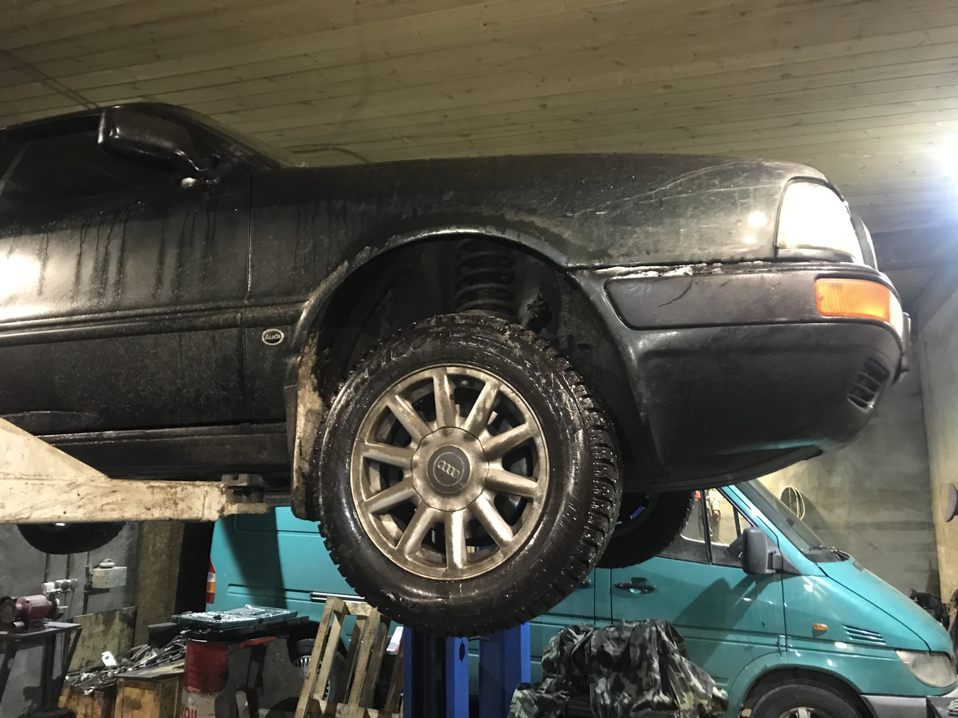 Замена резонатора — Audi 80 (B4), 2 л, 1992 года | своими руками | DRIVE2