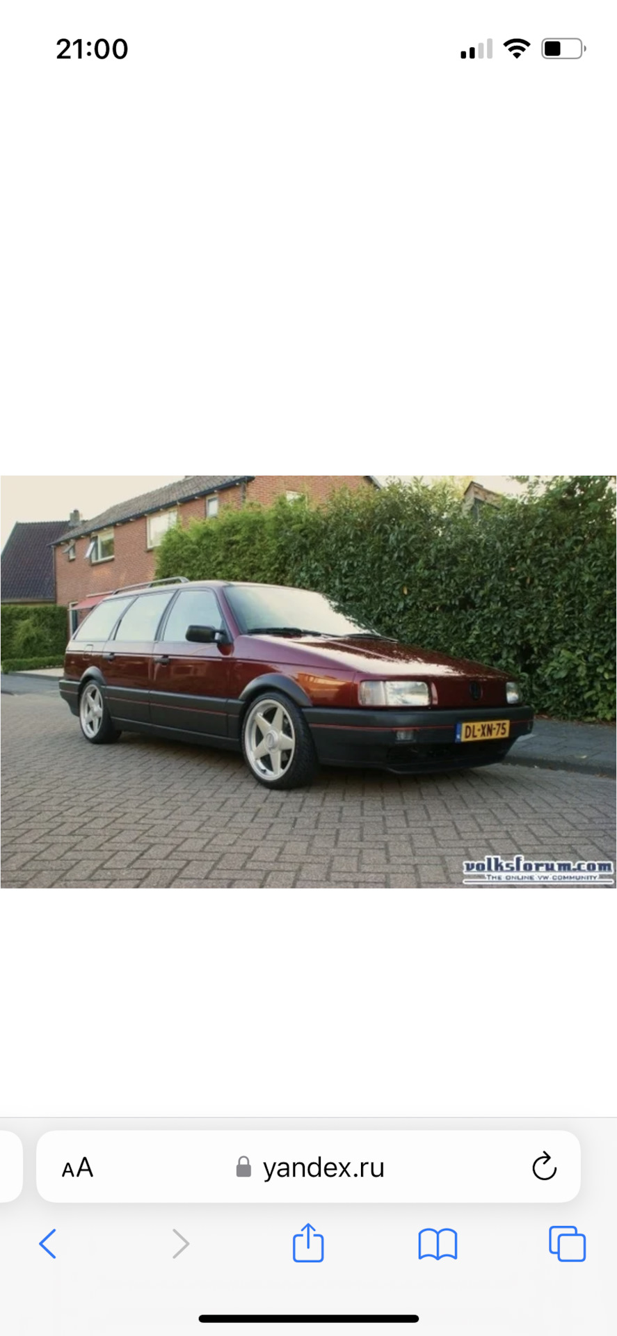 Вопрос по дискам — Volkswagen Passat B3, 2 л, 1998 года | колёсные ...