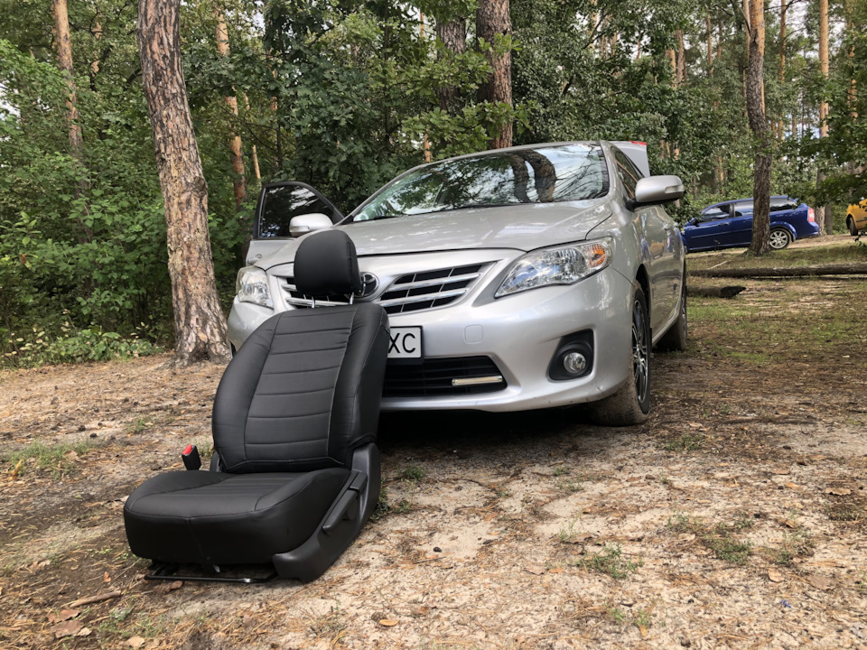 Чехлы из экокожи тойота королла е150 — Toyota Corolla (140/150), 1,6 л ...