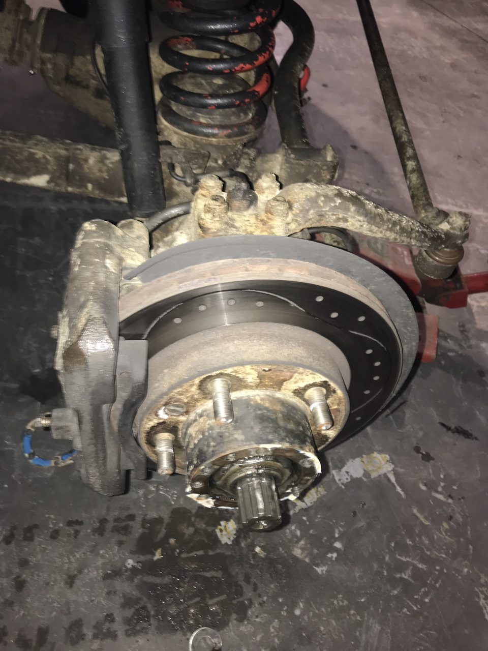 Замена подшипников ступиц, колодок, хаба, ручки двери на метал. — УАЗ ...