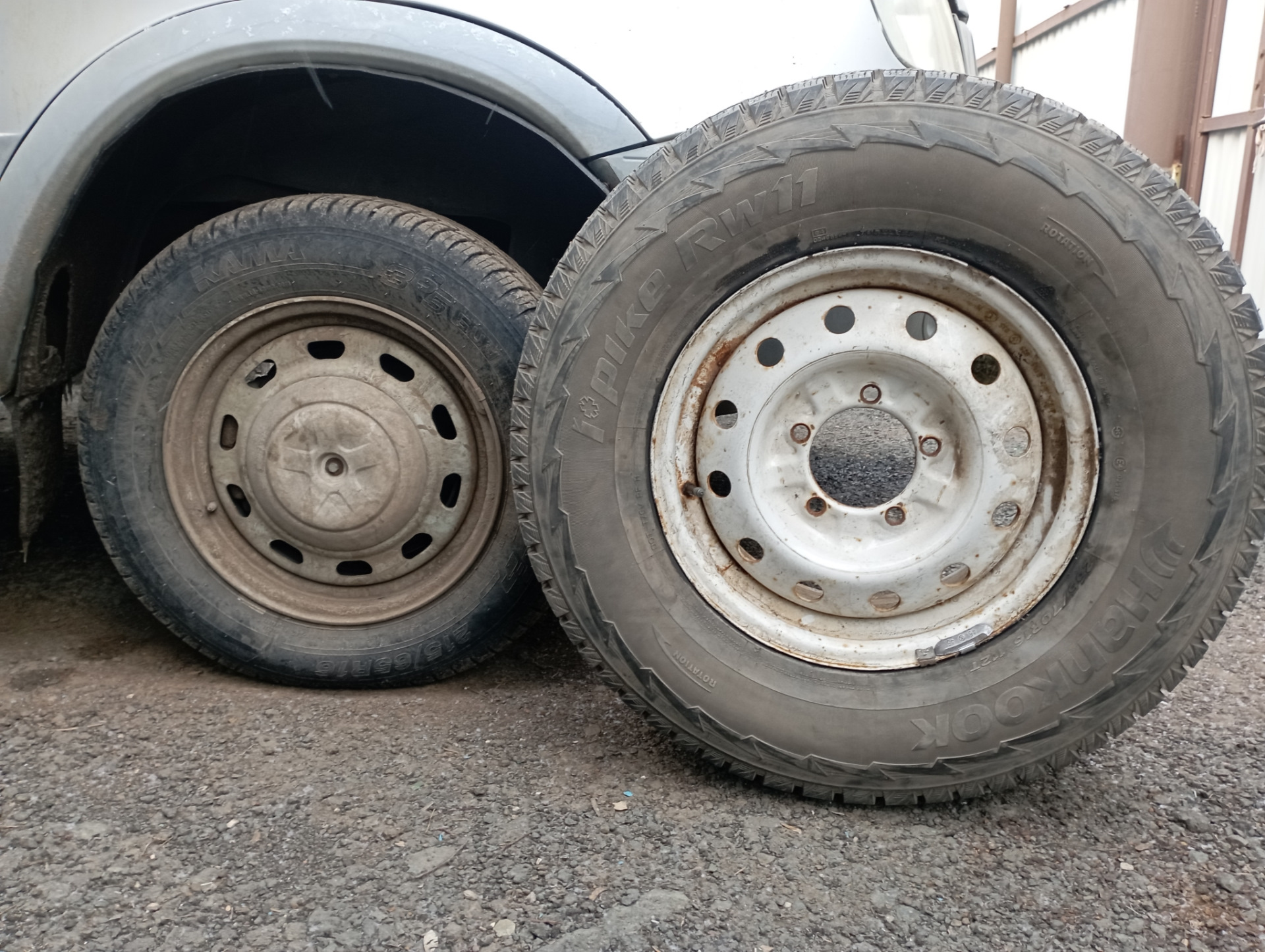 Зимние колеса 265/70 R16 (30 дюймов) в соболь 4х4 — ГАЗ Соболь 4х4, 2,5 ...