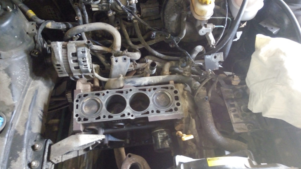 Замена прокладки, шлифовка) — Daewoo Lanos, 1,5 л, 2006 года | своими ...