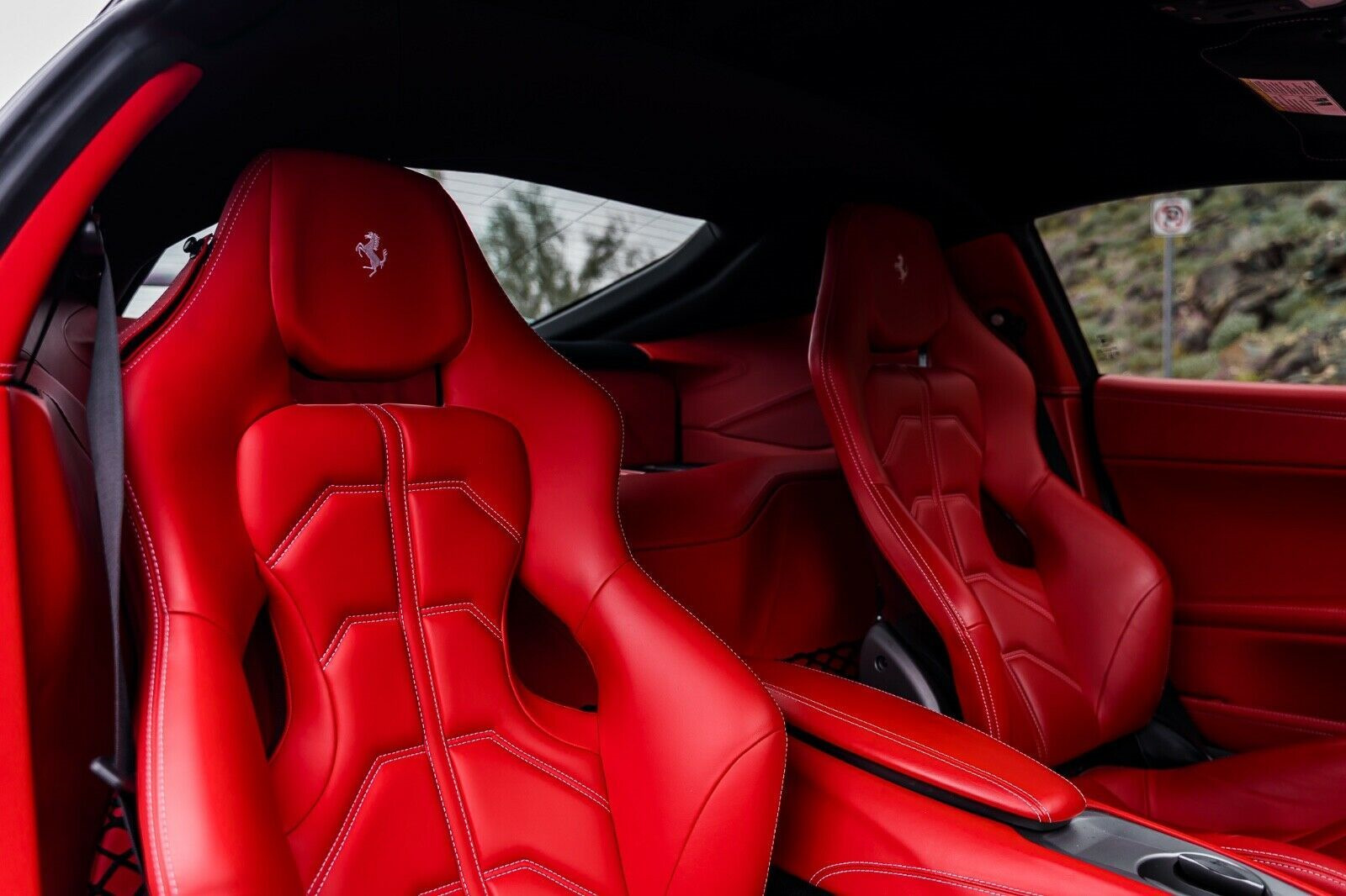 Ferrari f12 Red Interior