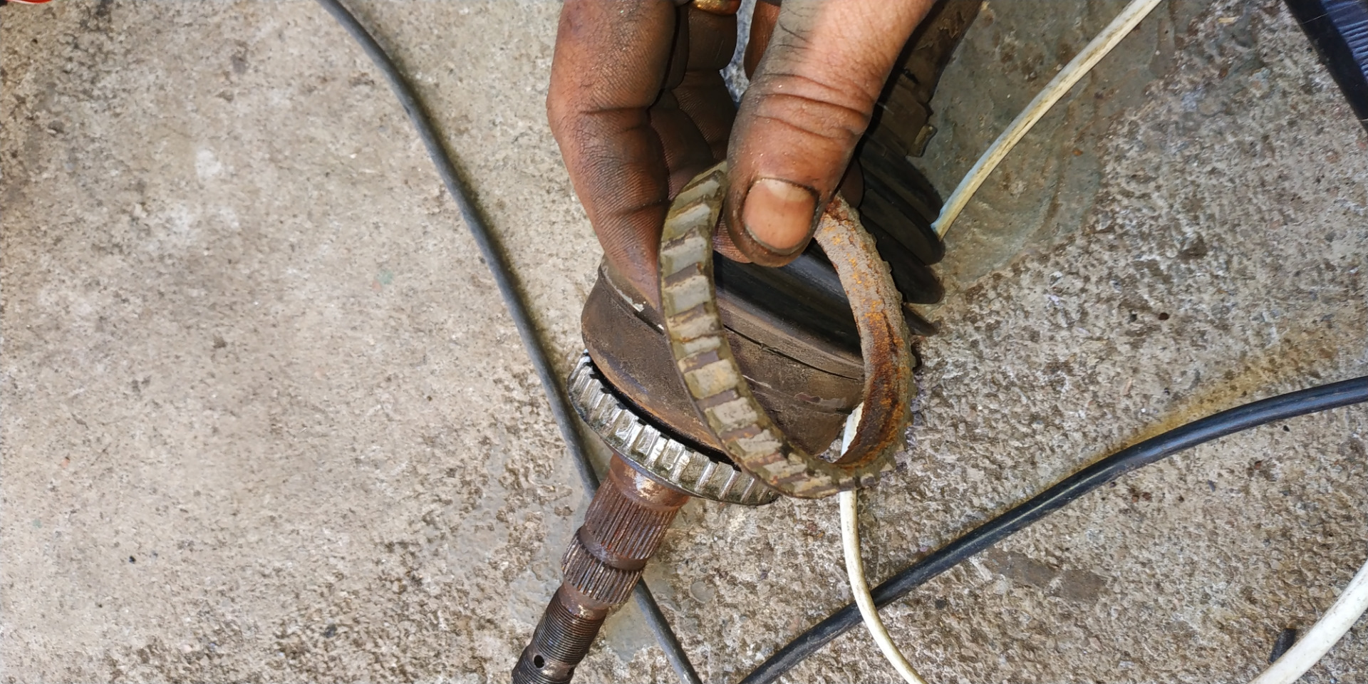 Реставрация денфирициала и замена внутренних шрусов избавляемся от ...