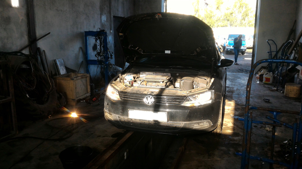 Photo from the logbook Volkswagen Jetta VI