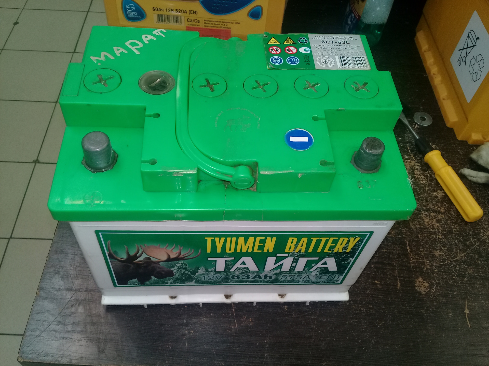 Аккумуляторы россия. Аккумулятор Tyumen Battery. АКБ для мотора Тайга 50 лс. Аккумулятор автомобильный зеленый.
