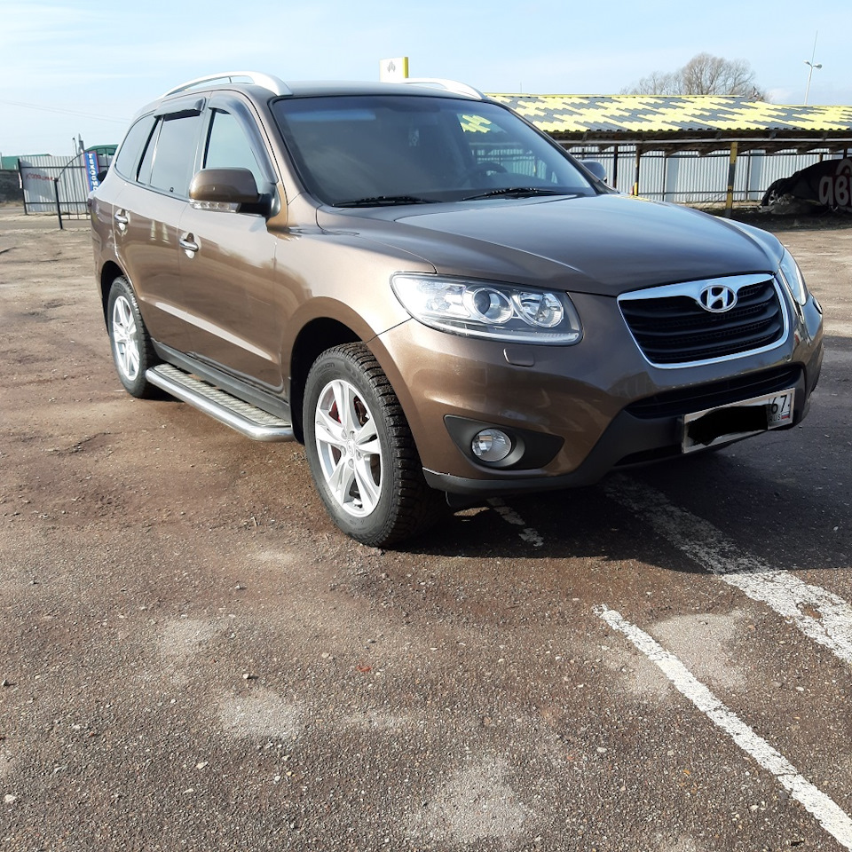 ДЛЯ СЕБЯ — Hyundai Santa Fe (2G), 2,4 л, 2011 года | продажа машины | DRIVE2