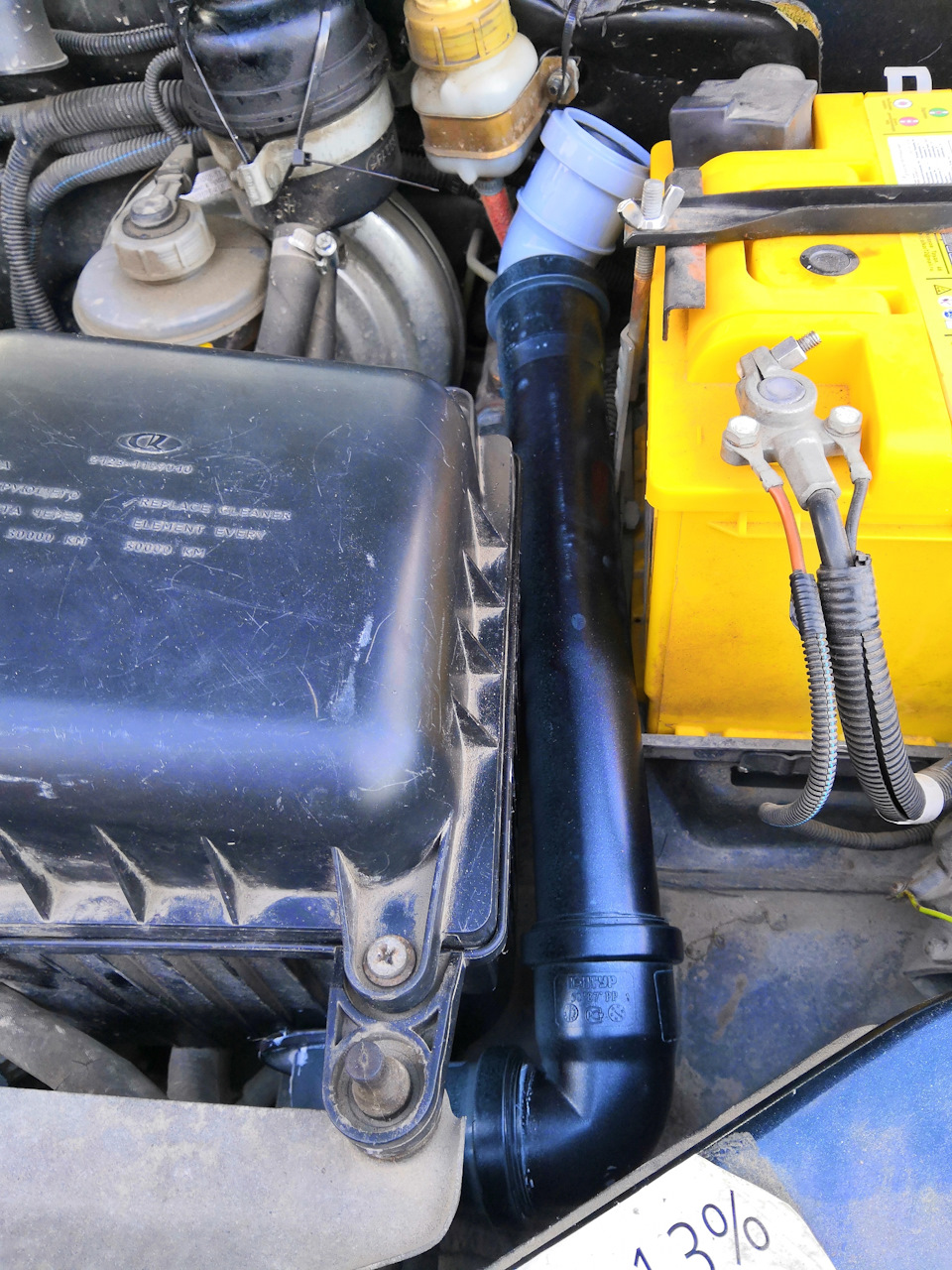 Сантехшноркель — Chevrolet Niva, 1,7 л, 2008 года | тюнинг | DRIVE2