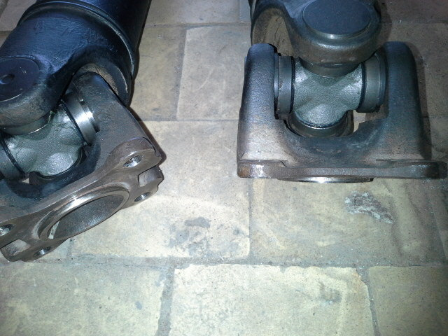 ТО карданных валов. — Toyota Land Cruiser 100, 4,7 л, 2004 года ...