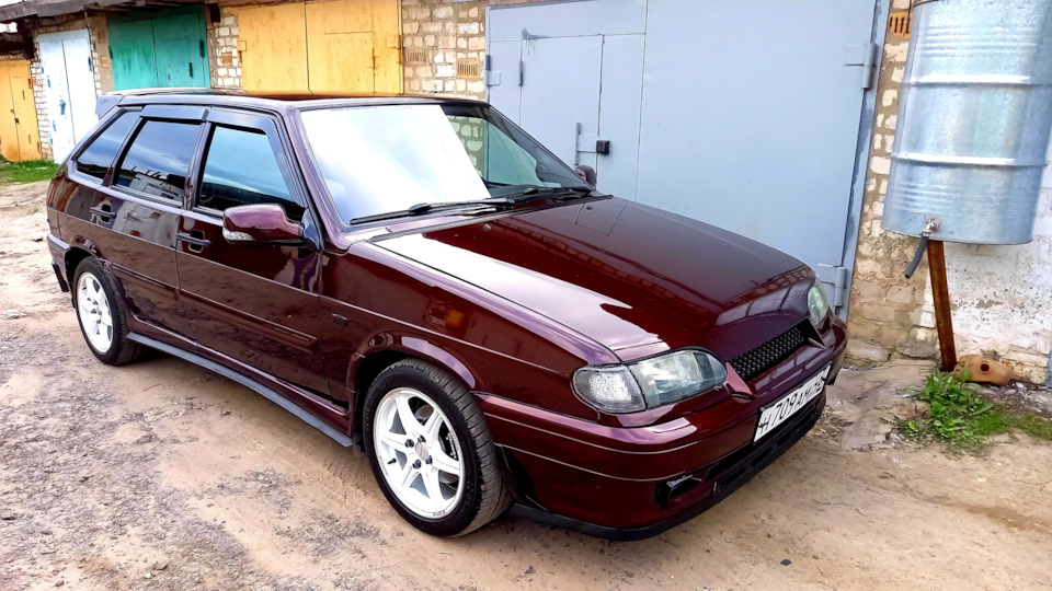 Декоративная крышка двигателя в стиле Веста ! — Lada 2114, 1,6 л, 2013 ...
