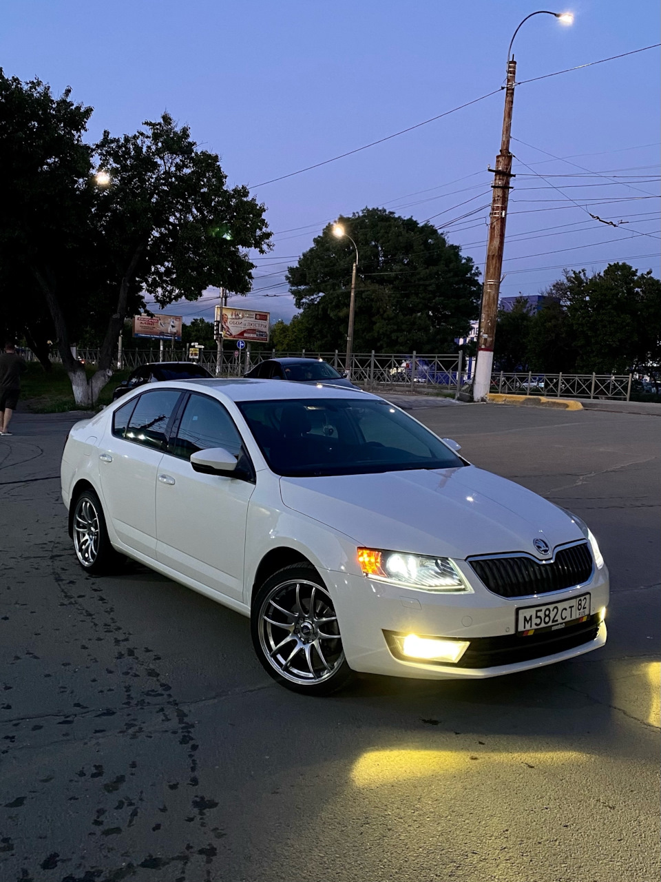 И вот так до — Skoda Octavia A7 Mk3