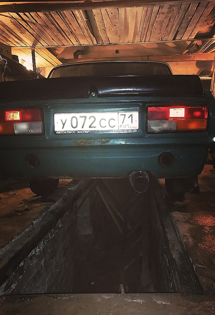 3. Глушитель ATIHO Racing. — Lada 21074, 1,6 л, 2005 года | тюнинг | DRIVE2