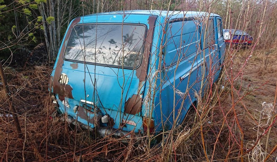 Брошенные авто в европе