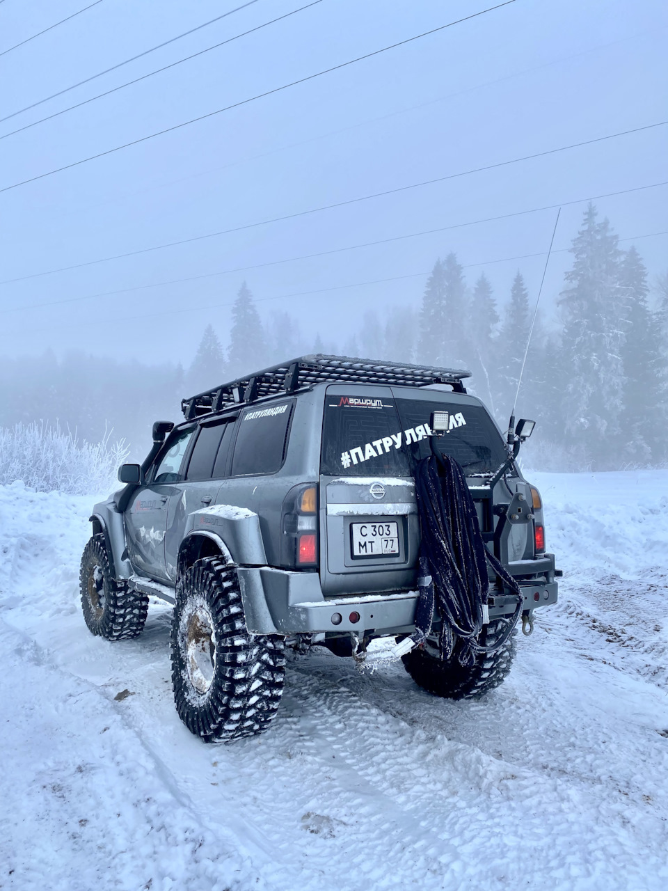 Встреча с друзьями и подписчиками нашего клуба 5-6 февраля — Nissan Patrol  (Y61), 3 л, 2005 года | встреча | DRIVE2