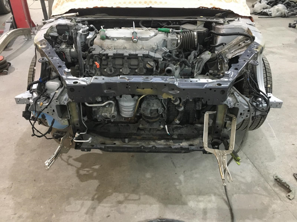 Замена телевизора — Acura TLX (1G), 3,5 л, 2018 года | кузовной ремонт ...