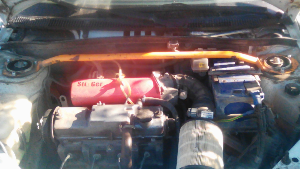 Металлическая прокладка гбц от гранты — Lada Калина седан, 1,6 л, 2011 ...