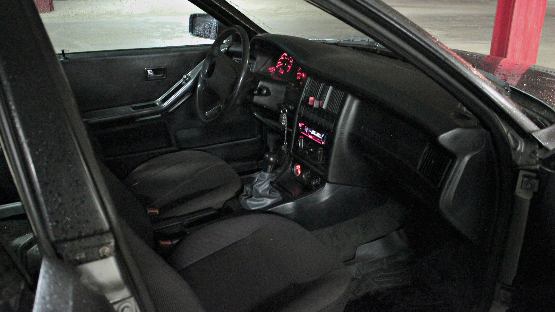 Audi 80 (B3) 1.8 бензиновый 1990 | 1.8 S «Wolfshund» графит на DRIVE2