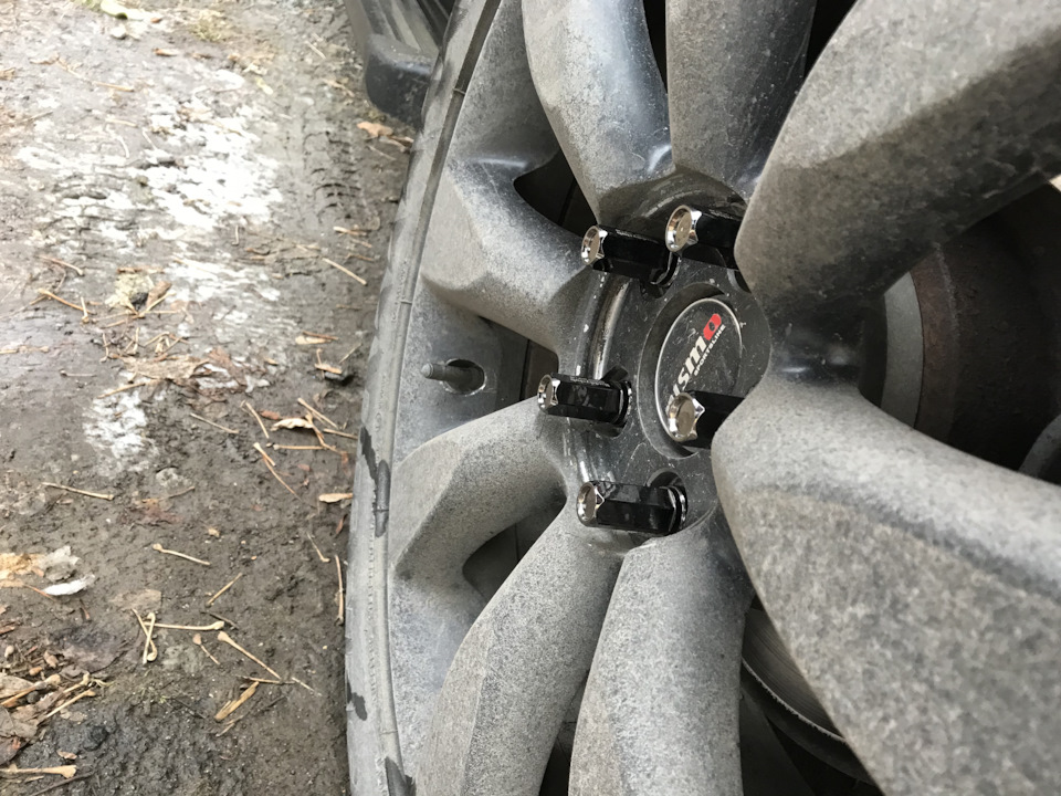 Колесные гайки — Nissan Qashqai (1G), 2 л, 2008 года | колёсные диски ...
