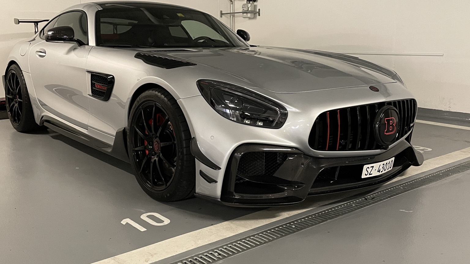 Mercedes AMG GTS Форсаж 8