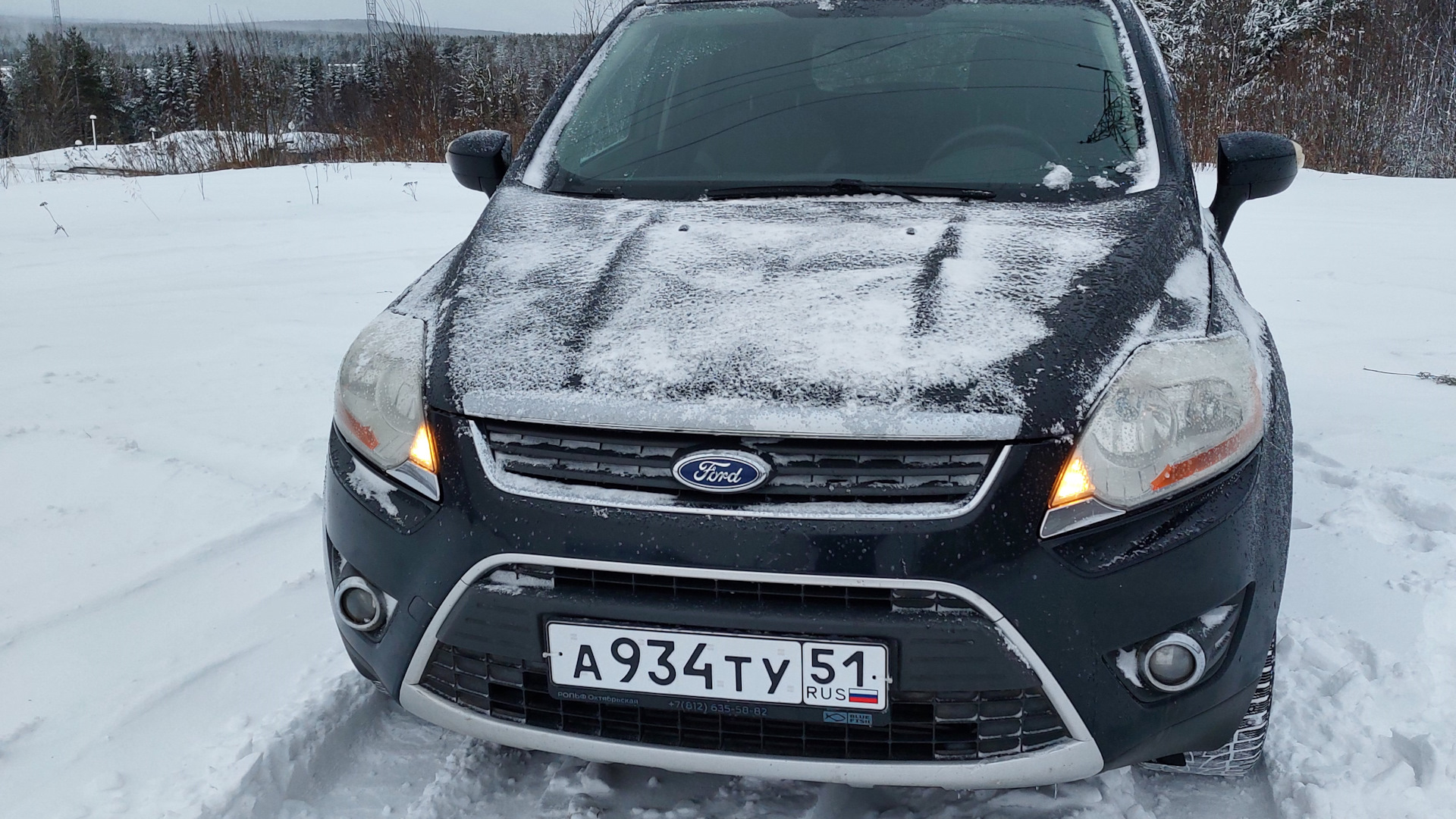 Ford Kuga (1G) 2.0 дизельный 2011 | 2.0 турбо на DRIVE2