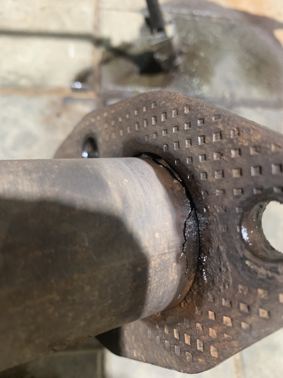 Приемная труба или очередные проблемы — УАЗ Patriot, 2,7 л, 2008 года ...