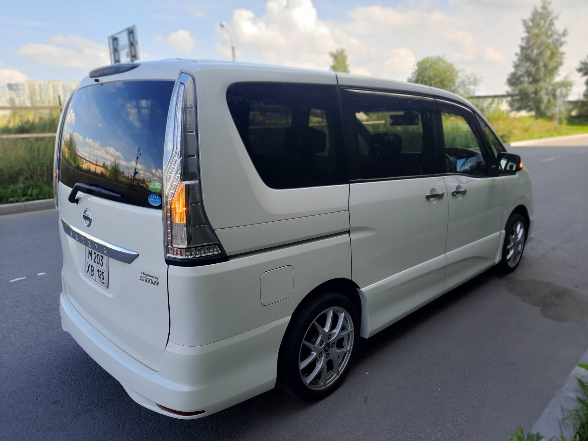 Так то красивше…А-TECH. — Nissan Serena Mk IV (C26), 2 л, 2015 года ...