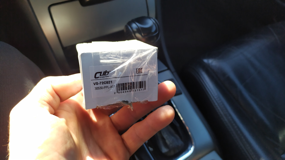 Замена датчика дитонации — Honda Accord (7G), 2,4 л, 2007 года ...