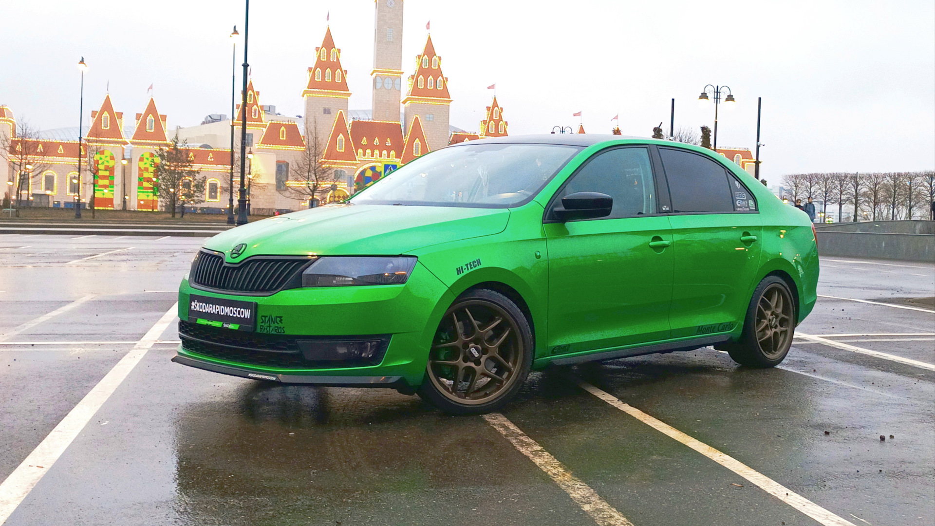 Skoda Rapid (1G) 1.6 бензиновый 2017 | Monte Carlo 