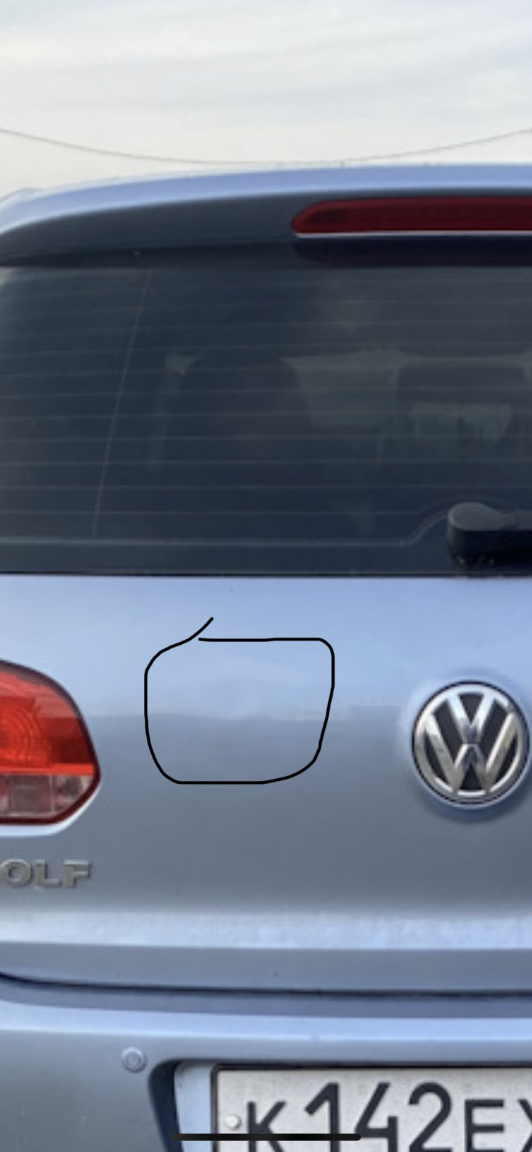 Правка вмятин — Volkswagen Golf Mk6, 1,6 л., 2010 года | кузовной ...