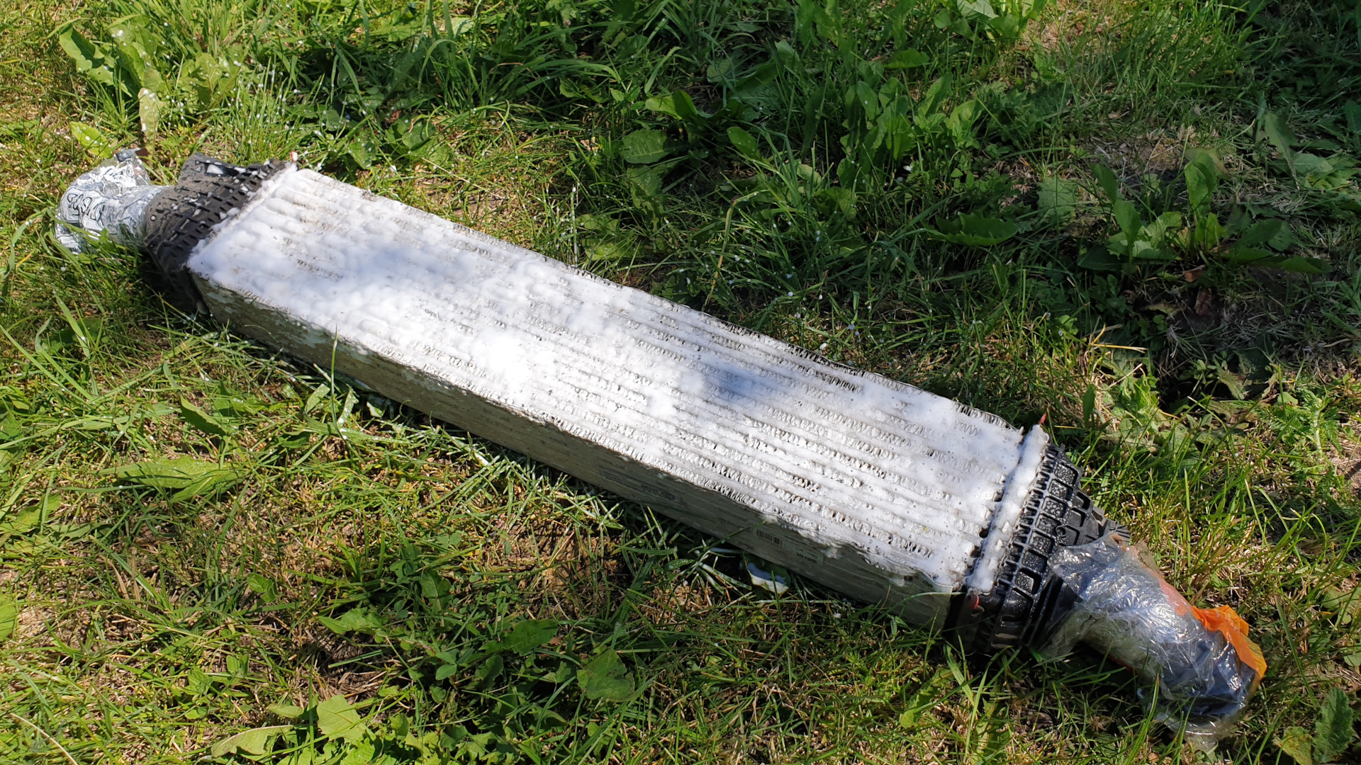 💦 Промывка наружной поверхности радиаторов — Audi A4 Avant (B8), 2 л ...