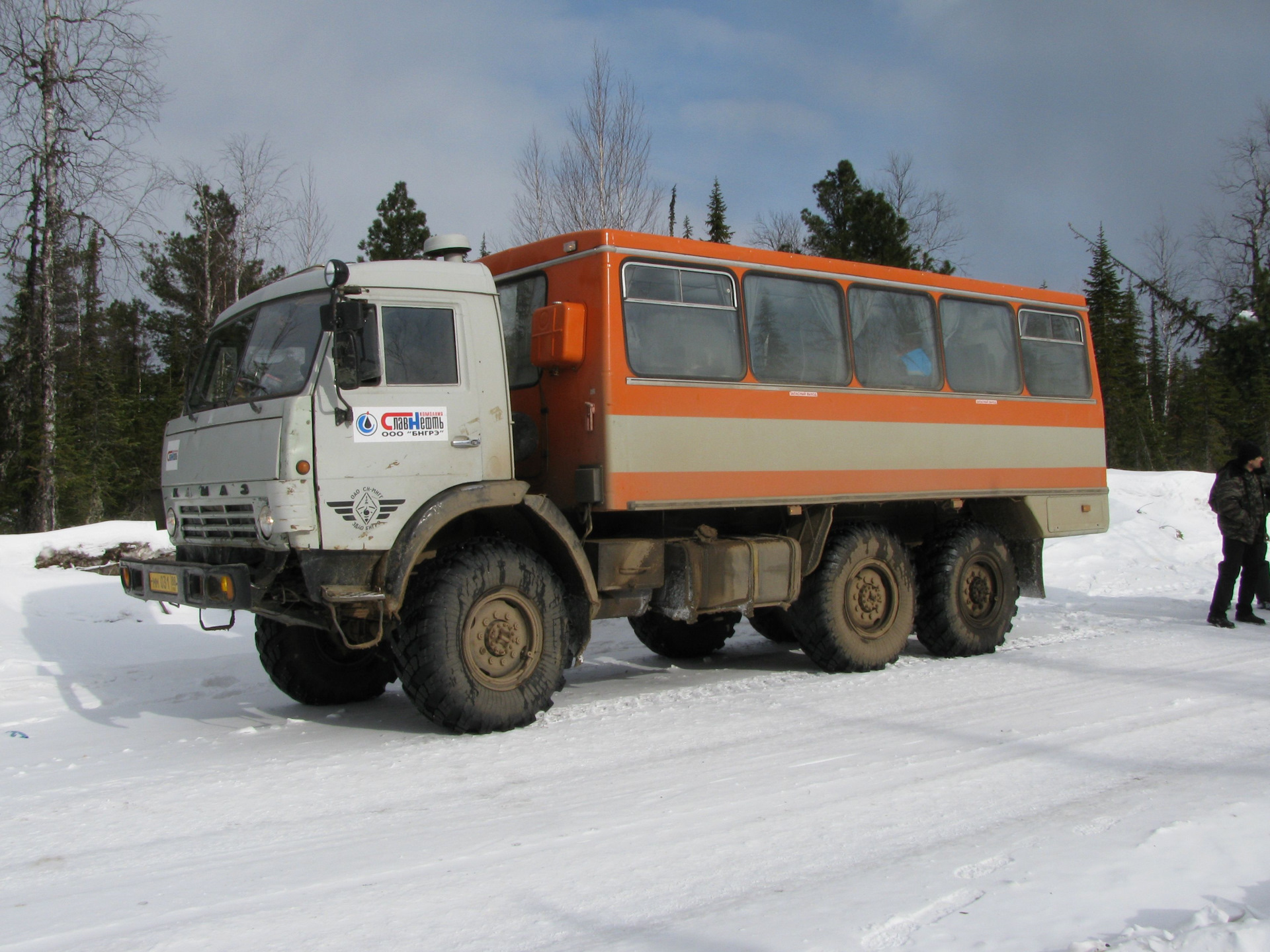 КАМАЗ 4310 вахта