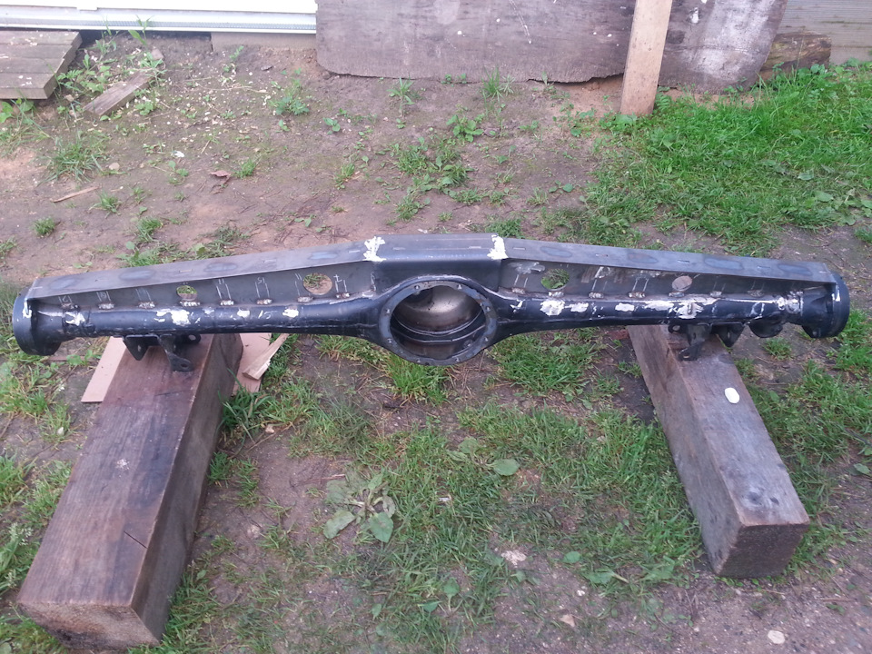 Обварка заднего моста. — Lada 4x4 3D, 1,6 л, 1996 года | тюнинг | DRIVE2