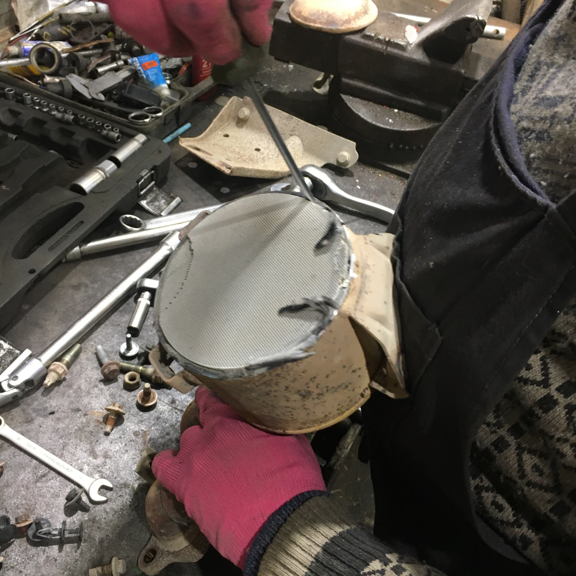 Удаление катализатора на Форд Фокус 3 1.6, 105 л.с💨. — Ford Focus III ...