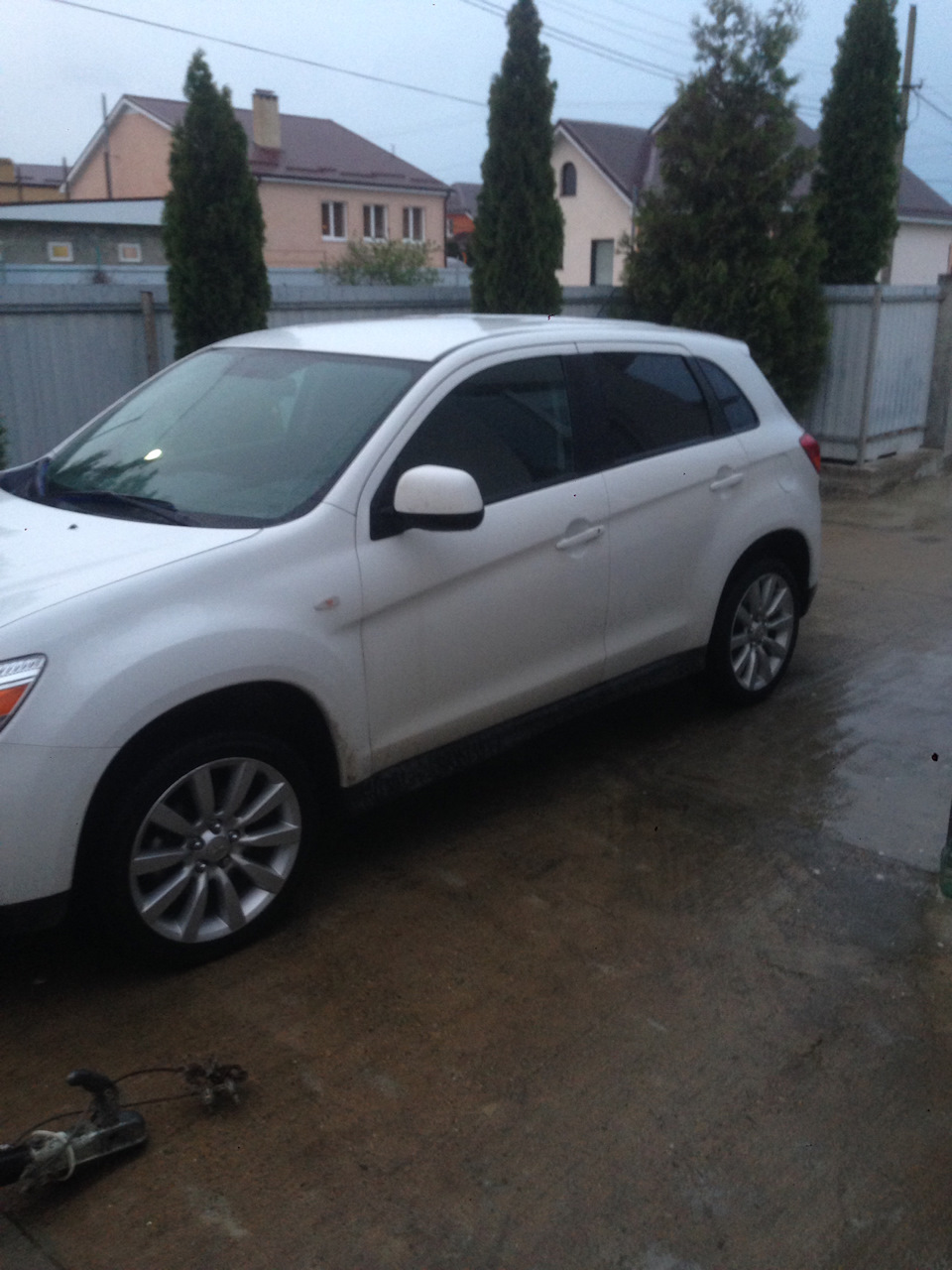 Колеса — Mitsubishi ASX, 1,6 л, 2013 года | колёсные диски | DRIVE2