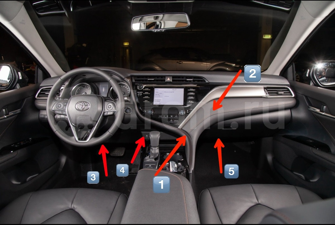 Тойота камри где находится. Тойота Камри 2018 OBD. Obd2 разъем Камри 70.