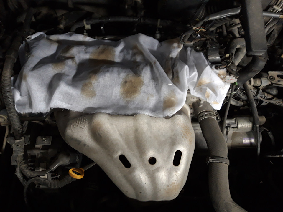 Замена прокладки под крышкой клапанов — Toyota Camry (XV40), 2,4 л ...