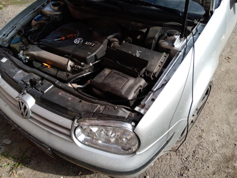 Замена троса открывания капота Golf IV. — Volkswagen Golf Variant (Mk4 ...