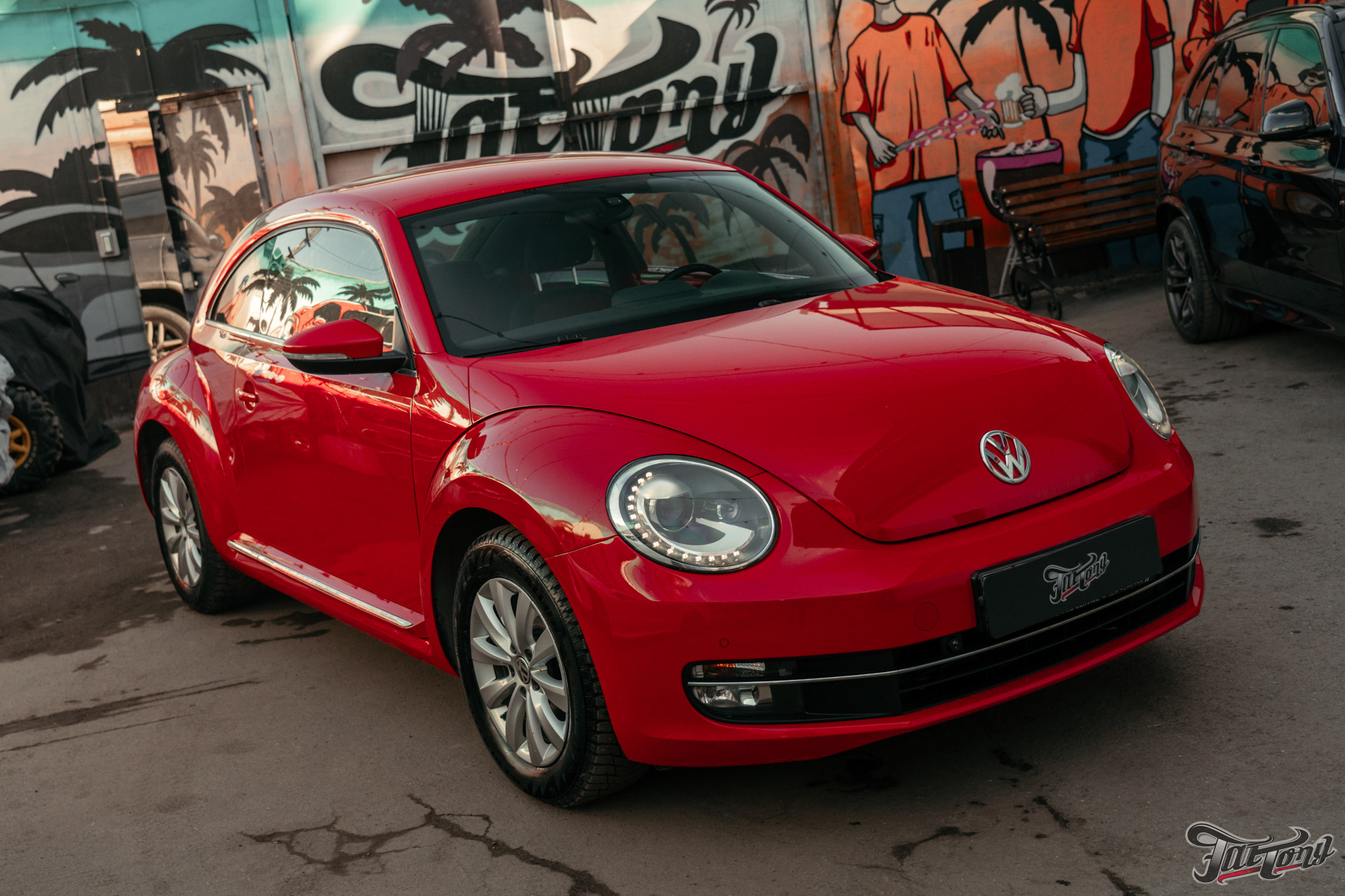 Кузовной ремонт Volkswagen Beetle. Как происходит подбор красного цвета? —  FatTony на DRIVE2