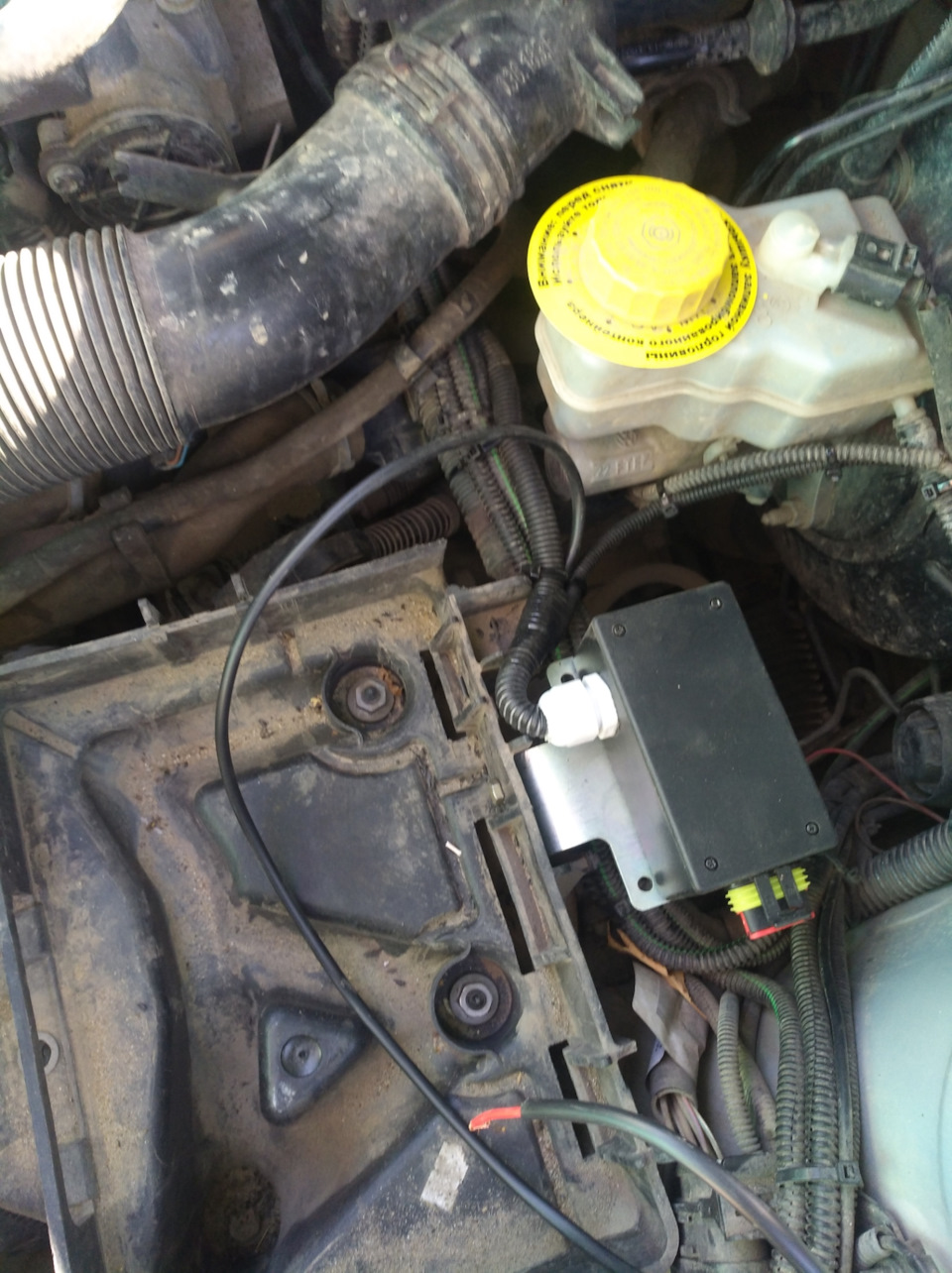 Установка вариатора Микролуч — Volkswagen Polo Sedan, 1,6 л., 2013 года ...