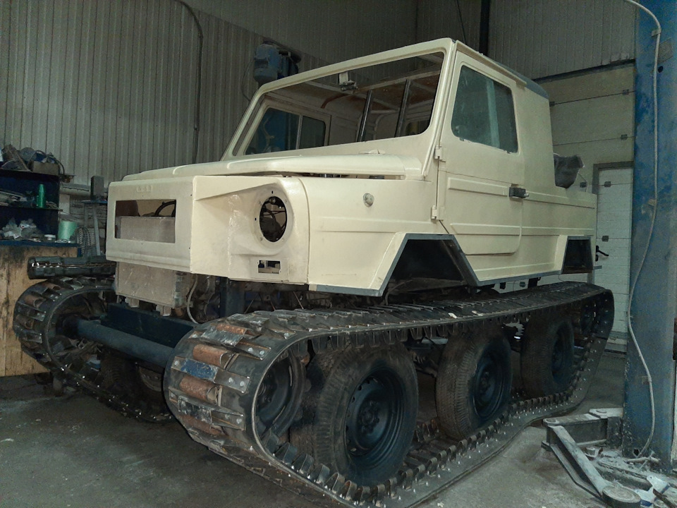 21 октября 2021г . Заканчиваем проект ЛУАЗ на гусеницах. — ЛуАЗ 1302, 1 ...