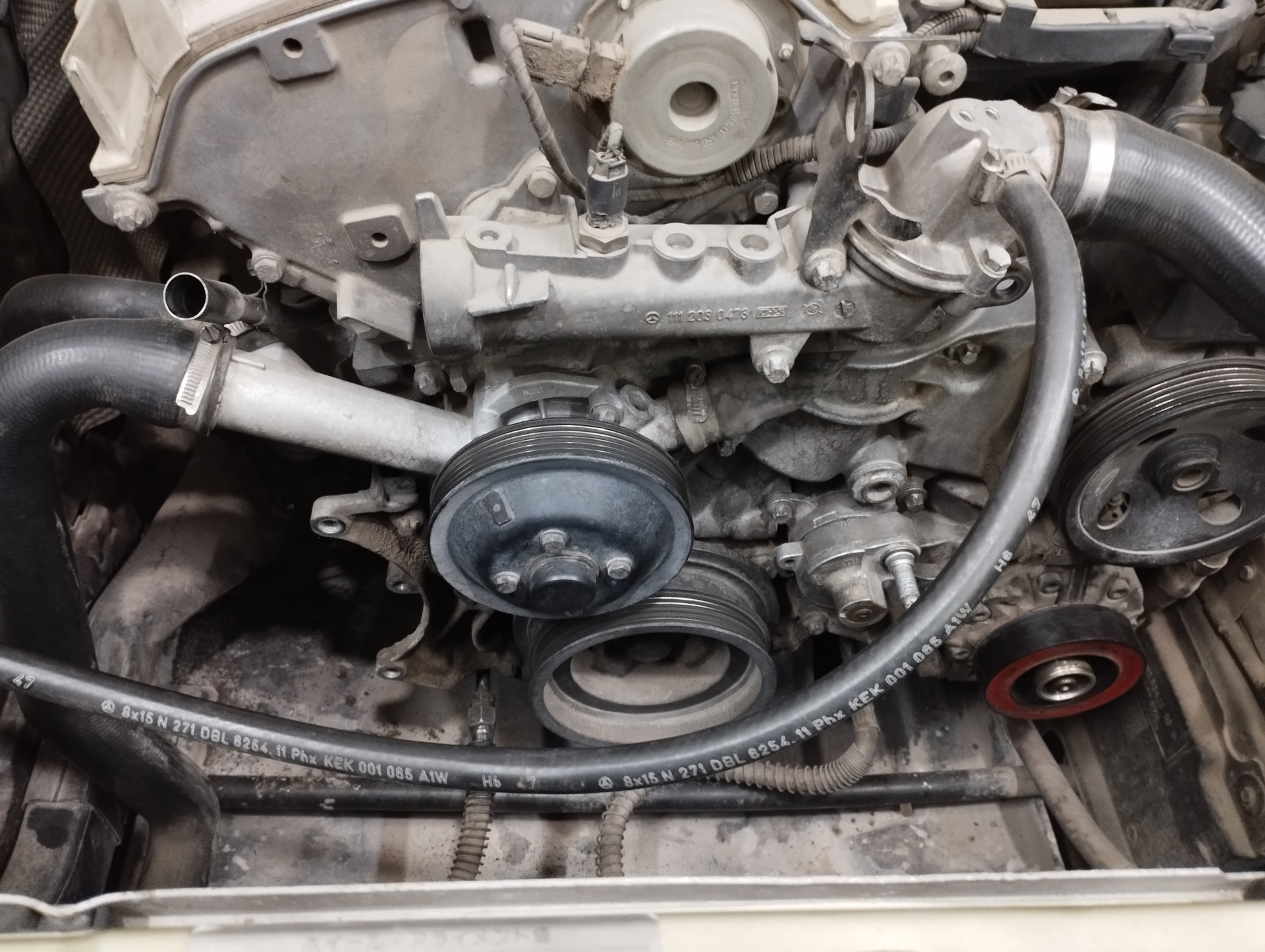 Замена подшипников и ТО — Mercedes-Benz C-Class (W202), 2,3 л, 1997 ...