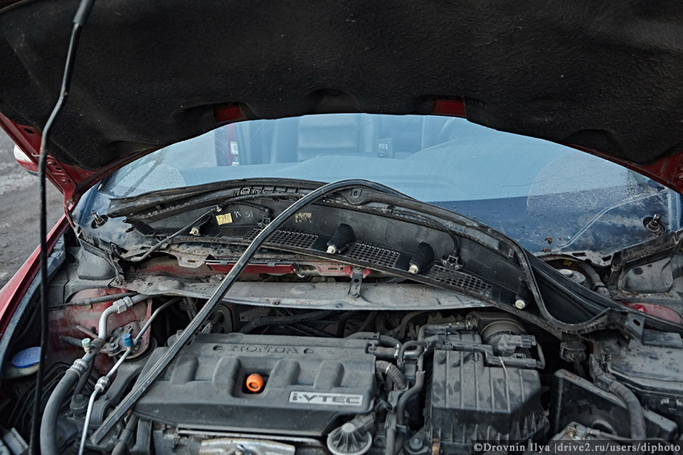 Топит салон после дождей. Откуда может течь? — Honda Civic 5D (8G), 1,8 ...