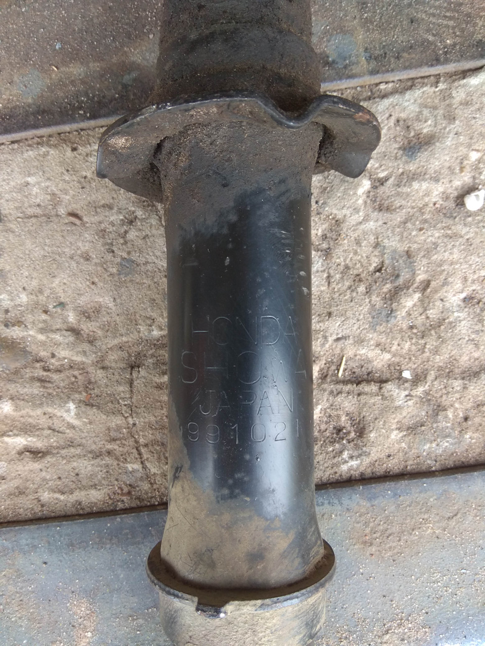 Передние пружины и стойки. — Honda CR-V (RD1/RD2), 2 л, 1999 года ...