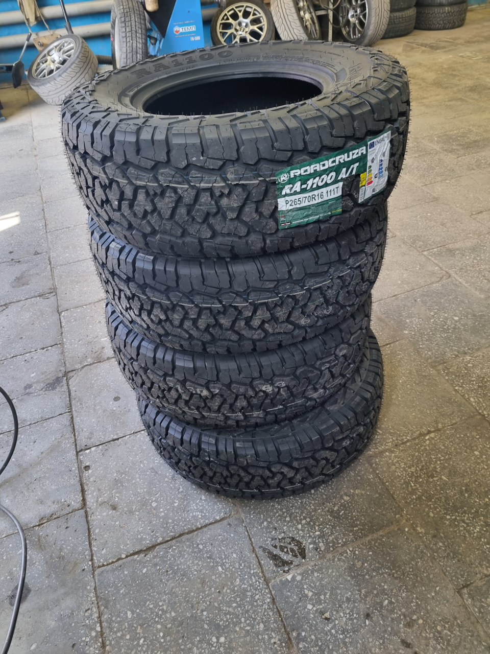 Покупка резины Roadcruza RA1100 265/70R16 — Mitsubishi Pajero Sport (1G), 3  л, 2005 года | шины | DRIVE2