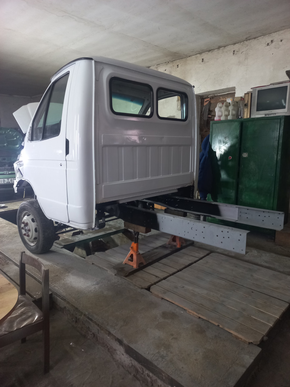 скрутил удлинители рамы на газель! — ГАЗ Газель, 2,9 л, 2012 года ...