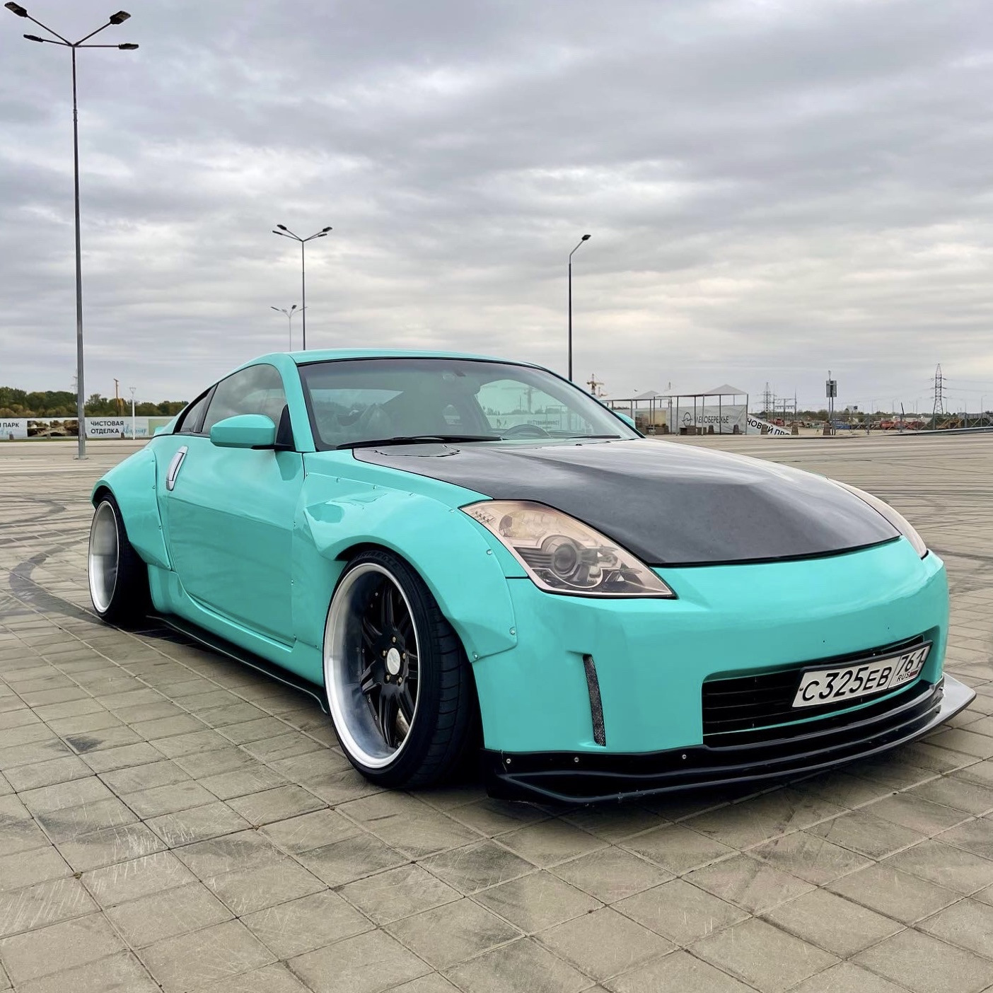 Ниссан 350z развал